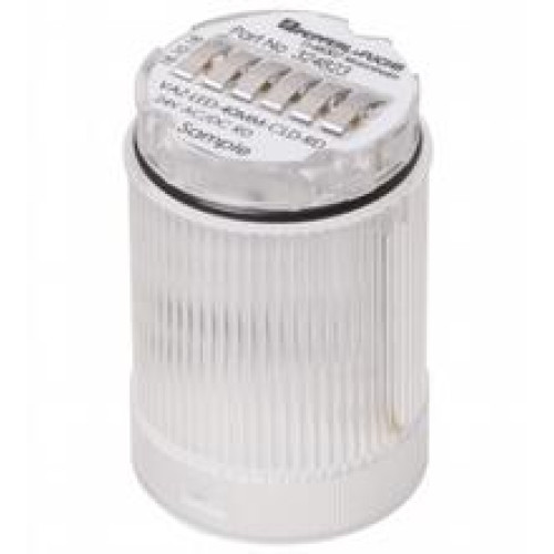 Stack light LED permanent light elementt, red, Degree of protection: IP66