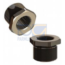 Adapter to compensate different thread types and sizes; Ex II 2 G, Ex d IIC Gb, Ex e IIC Gb; Ex II 2 D, Ex tb IIIC Db; Thread: metric M20 male to metric M16 female; Material: Brass nickel-plated; T..