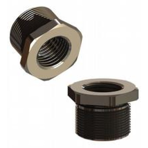 Adapter to compensate different thread types and sizes; Ex II 2 G, Ex d IIC Gb, Ex e IIC Gb; Ex II 2 D, Ex tb IIIC Db; Thread: NPT3/4" male to metric M20 female; Material: Brass nickel-plated; Thre..