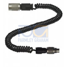 Double-ended cordset, M9 to M9, PUR cable, 4-pin, Number of pins: 4, Length: 0.75&nbsp;...&nbsp;3&nbsp;m, Cores: 4 x 0.14 mm2