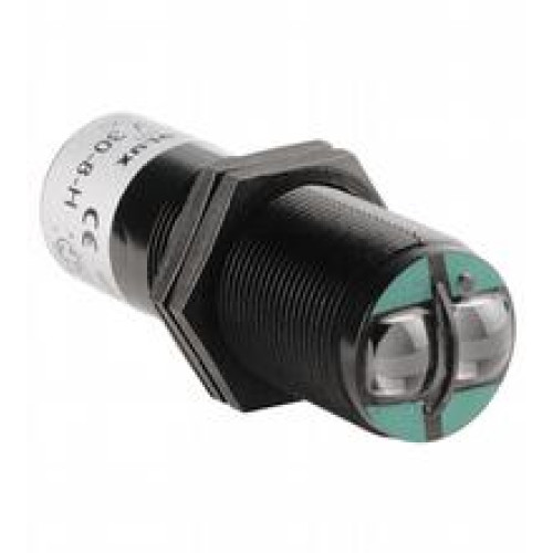 Background suppression sensor - Detection range: 20 ... 150 mm, Light source: IRED, Light type: modulated infrared light, Signal output: 1 PNP, short-circuit protected, reverse polarity protected, ..