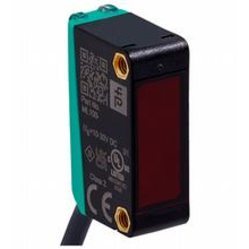 Retroreflective sensor - Effective detection range: 0 ... 3.5 m, Light source: LED, Light type: modulated visible red light, Signal output: 1 PNP output, short-circuit protected, reverse polarity p..