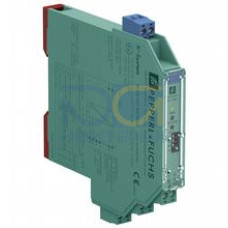 1-channel isolated barrier, 24 V DC supply (bus or loop powered), Output 65 mA at 10 V DC, Line fault transparency (LFT), Test pulse immunity, Housing width 12.5 mm, Up to SIL 3 acc. to IEC/EN 61508,