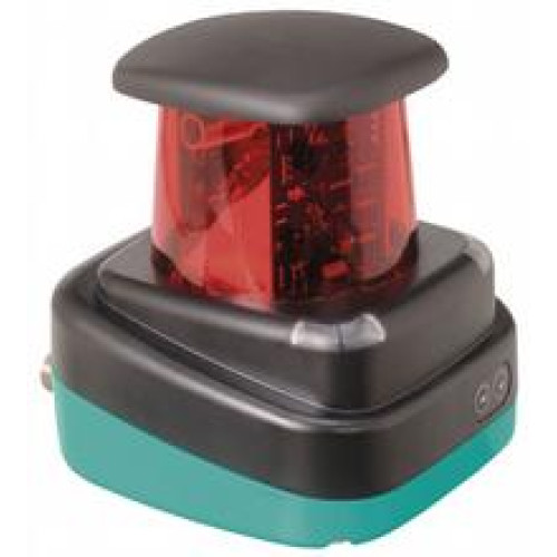 2-D LiDAR sensor - Light type: modulated visible red light, Interface type: 4 x switching inputs/outputs (selectable), Connection: 4-pin, M12x1 connector, A-coded (supply) , 8-pin, M12x1 connector,..