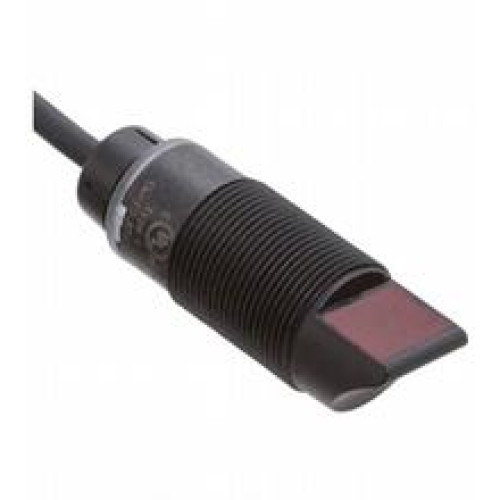 Diffuse mode sensor - Detection range: 0 ... 450 mm, Light source: LED, Light type: modulated visible red light, Signal output: 1 PNP output, short-circuit protected, reverse polarity protected, op..