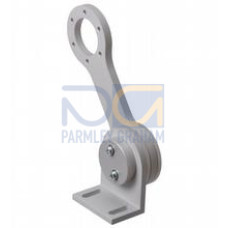 Spring arm for larger spring deflections for diameter 58 rotary encoder with clamping flange