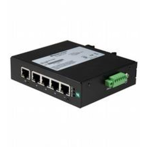 Ethernet unmanaged switch with 5 RJ45 gigabit ports and fault alarm, Transfer rate: 10/100/1000&nbsp;Mbps, Inputs/Outputs: , Number/Type: 5 x RJ45, Ambient temperature: -25 ... 70 &deg;C (-13 ... 158 &deg;F), D