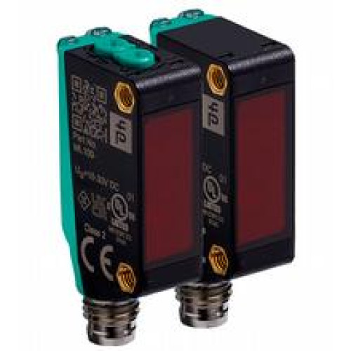 Thru-beam sensor - Effective detection range: 0 ... 1.5 m, Light source: LED, Light type: modulated visible red light, Signal output: 1 PNP output, short-circuit protected, reverse polarity protect..