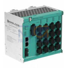FieldConnex&reg;, Ethernet-APL rail field switch with 16 intrinsically safe Ex ic spur ports and screw terminals with proxy support selectable for PROFIBUS PA field devices, Managed Ethernet-APL field sw