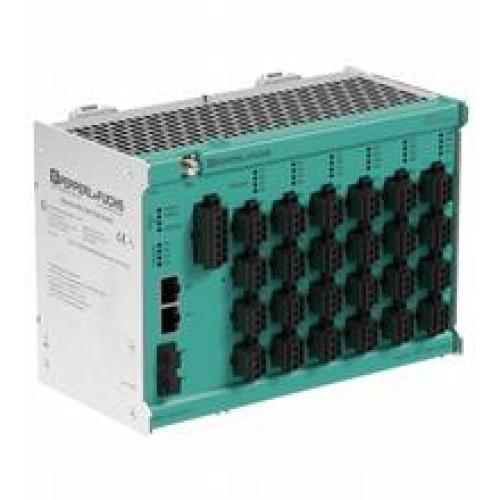 Ethernet-APL rail field switch with 24 intrinsically safe Ex ic spur ports and spring terminals with proxy support selectable for PROFIBUS PA field devices