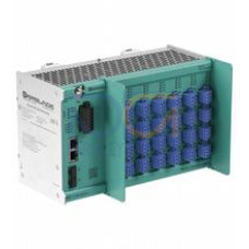 FieldConnex&reg;, Ethernet-APL rail field switch with 24 intrinsically safe Ex ia spur ports and screw terminals with proxy support selectable for PROFIBUS PA field devices, Managed Ethernet-APL field sw