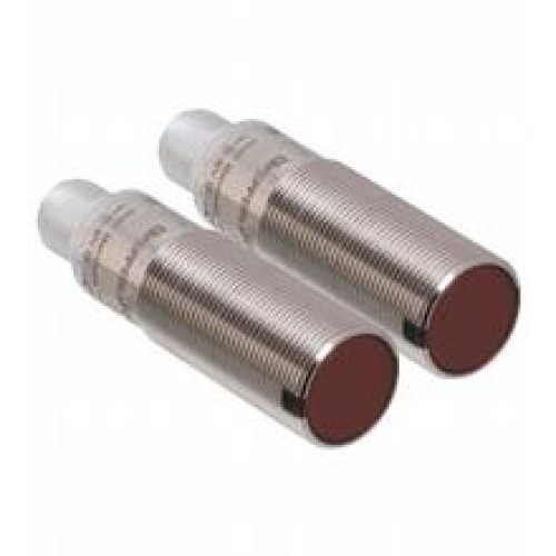 Thru-beam sensor - Effective detection range: 0 ... 25 m, Light source: LED, Light type: modulated visible red light, Signal output: 1 NPN output, short-circuit protected, reverse polarity protecte..