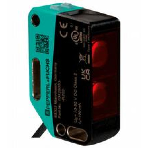 Reliable detection of foil wrapped objects, Medium design with versatile mounting options, Degree of protection IP67, Mounting on full metal sockets, Very bright, highly visible light spot