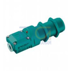 Extended temperature range, Switching function: Normally closed (NC), Output type: NAMUR, Installation: non-flush, Output type: 2-wire, Thread mold: M30, Construction type: Cylindrical, thread, Serie