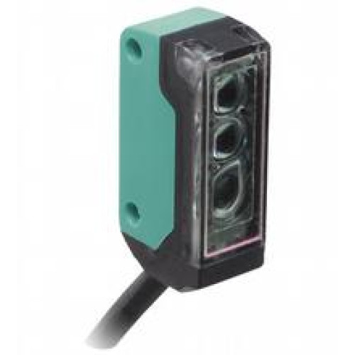 Triangulation sensor - Detection range: 3 ... 50 mm, Light source: LED, Light type: modulated visible red light , 630 nm, Signal output: 1 PNP output, short-circuit protected, reverse polarity prot..