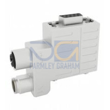 Adapter M12&nbsp;x&nbsp;1 on Sub-D SUBD9-W-CAN+TR-V15S/V15