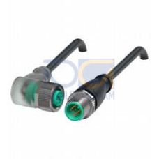 Connection cable V1-W-E8-BK1M-PUR-R1-V1-G