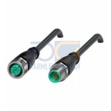 Connection cable V15-G-BK0,3M-PUR-U-V15-G-Y7015