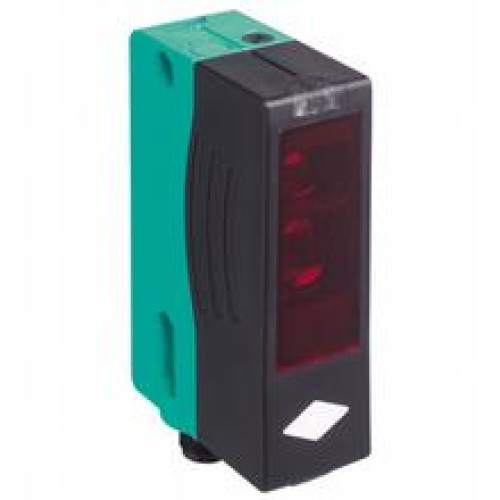 Diffuse mode sensor - Detection range: 20 ... 2000 mm , adjustable, Light source: LED, Light type: modulated visible red light , 660 nm, Signal output: 2 push-pull (4 in 1) outputs, short-circuit p..