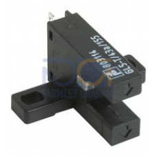 Photoelectric slot sensor - Slot width: 5 mm, Target size: 0.8 x 1.8 mm, Light source: IRED, Light type: Infrared, continuous light , 940 nm, Signal output: 2 NPN complementary , overvoltage protec..