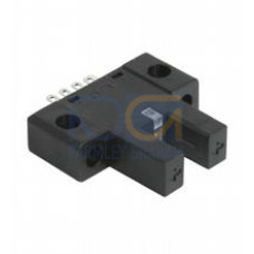 Photoelectric slot sensor - Slot width: 5 mm, Target size: 0.8 x 1.8 mm, Light source: IRED, Light type: Infrared, continuous light , 940 nm, Signal output: 2 NPN complementary , overvoltage protec..