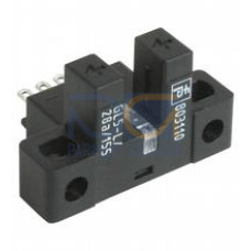 Photoelectric slot sensor - Slot width: 5 mm, Target size: 0.8 x 1.8 mm, Light source: IRED, Light type: Infrared, continuous light , 940 nm, Signal output: 2 PNP complementary , overvoltage protec..