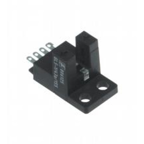 Photoelectric slot sensor - Slot width: 5 mm, Target size: 0.8 x 1.8 mm, Light source: IRED, Light type: Infrared, continuous light , 940 nm, Signal output: 2 PNP complementary , overvoltage protec..