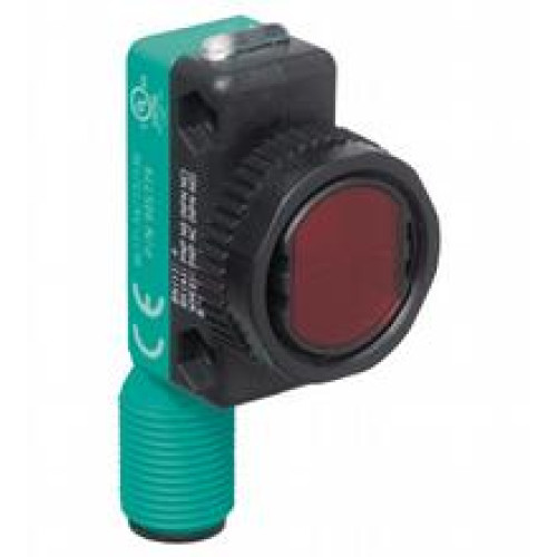 Background suppression sensor - Detection range: 10 ... 50 mm, Light source: LED, Light type: modulated visible red light , 640 nm, Signal output: 2 push-pull (4 in 1) outputs, short-circuit protec..