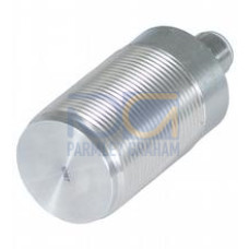 Inductive sensor - Rated operating distance: 15 mm, Installation: flush (Requirements: see drawing below), Switching function: Normally open (NO), Output type: Two-wire, Operating voltage: 6 ... 30..