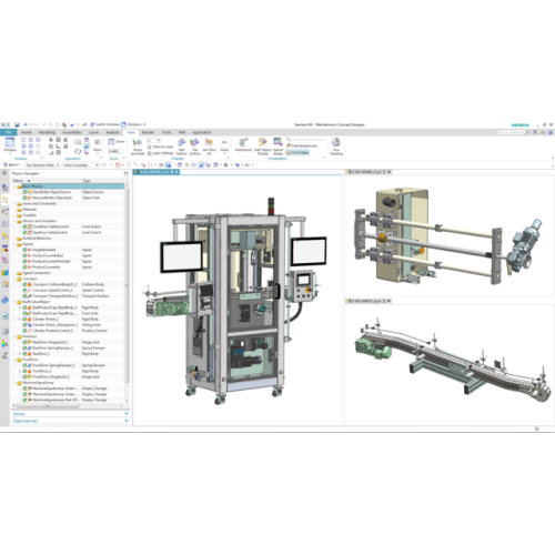 Kinematic Machines - Mechatronic Concept Designer