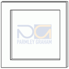 72 x 72 mm Panel Mount 3 Piece Kit for C48, T48 and PXU