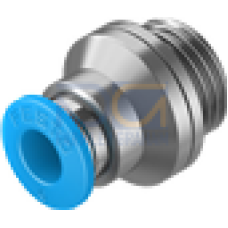 Push-in fitting for sealing air connection, for size 60
