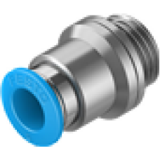 Push-in fitting for sealing air connection, for size 60