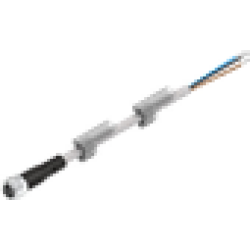 Connecting cable, Straight socket, M8x1, 3-pin, 2.5m Cable, open end, 3-wire