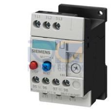 Overload relay 4.5...6.3 A For motor protection Size S00, Class 10 Stand-alone installation Main cir
