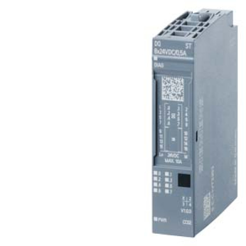***Spare part*** SIPLUS ET 200SP, digital output module, DQ 8x 24VDC/0.5A Standard, -40 &deg;C to +70 &deg;C