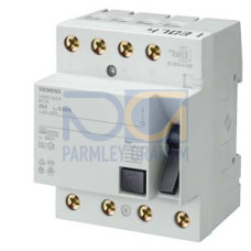 Residual current operated circuit breaker, 4-pole, type A, In: 80 A, 300 mA, Un AC: 400 V