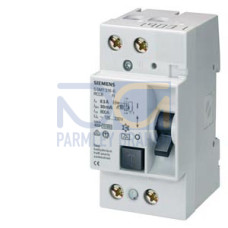 Residual current operated circuit breaker, 2-pole, type A, In: 63 A, 30 mA, Un AC: 230 V