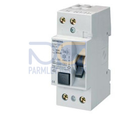 Residual current operated circuit breaker, 2-pole, type A, In: 16 A, 10 mA, Un AC: 230 V
