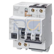 RCBO, 4.5 kA, 2P, Type AC, 30 mA, C-Char, In: 10 A, Un AC: 400 V, residential line