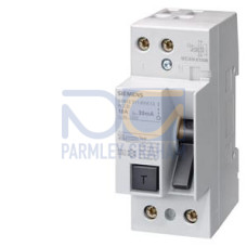 Residual current operated circuit breaker, 2-pole, type A, In: 16 A, 30 mA, Un AC: 125 V