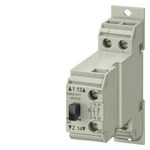 Circuit breaker for auxiliary circuits +overload+short-circuit release Auxiliary current switch 1 NC