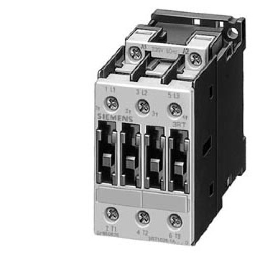 Power contactor, AC-3 17 A, 7.5kW / 400 V 400 V AC, 50 Hz 3-pole, Size S0 Screw terminal !!! Phased