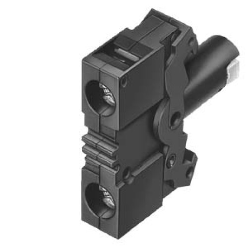 ACTUATOR-/INDICATOR COMPONENT WITH INTEGRATED LED 24V AC/DC LAMP HOLDER SCREW TERMINAL WHITE !!! Pha