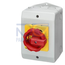 SENTRON, Switch disconnector 3LD, emergency switching-off switch, 3- pole, Iu: 100 A, operating powe