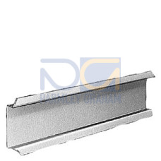 standard mounting rail, 35x 27x 15x 1.5 mm 2000 mm long, not perforated galvanized