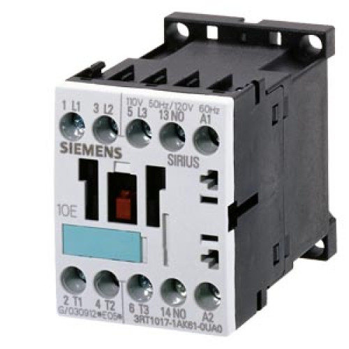 Power contactor, AC-3 9 A, 4kW / 400 V 1 NC, 24 V DC 3-pole, Size S00 Screw terminal !!! Phased-out
