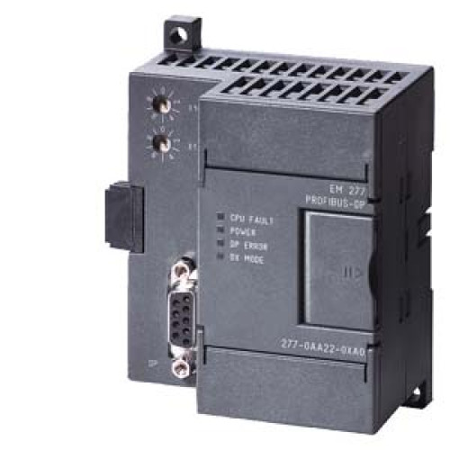 SIMATIC S7-200, PROFIBUS DP Slave module, 9.6 KB to 12 MB, 1 interface PROFIBUS-DP/MPI