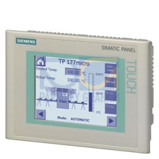 *** Spare part *** SIMATIC Touch Panel TP 177micro for SIMATIC S7-200 5.7" blue mode STN display con
