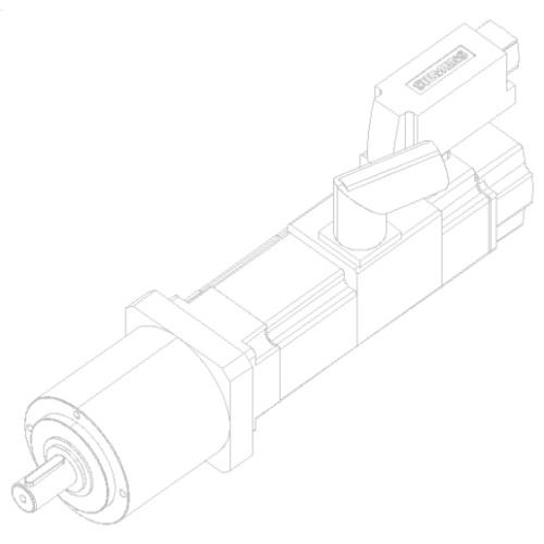SIMOTICS S Synchronous servo motor 1FK7 Compact 0.85Nm, 100K, 6000rpm 0.38kW, Naturally cooled Power
